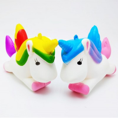 Pink Unicorn Stress Relief Slow Rising PU Squishy toy