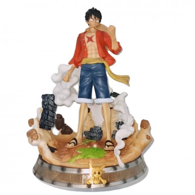 (New Arrival)Hot selling High Quality 36cm PVC GK One Piece luffy Action Figure One Piece Figure Doll For Gift