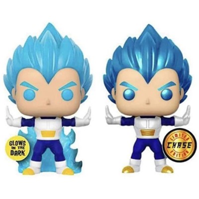 2020 newest Japanese anime cartoon DBZ figure #713 Q version glow in the dark vinyl vegeta pop action figure for collection