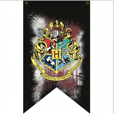 2020 Harry Potter Hogwarts flag Cosplay Party Wall Hanging scroll banner for decoration