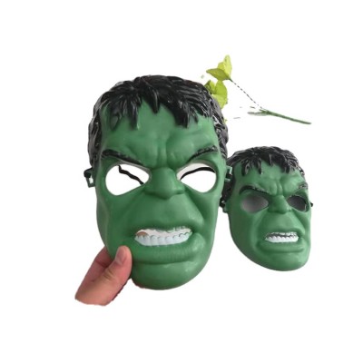 2020 Children cosplay hulk mask, PVC Child green hulk mask, Plastic party decoration hulk mask for kids gifts