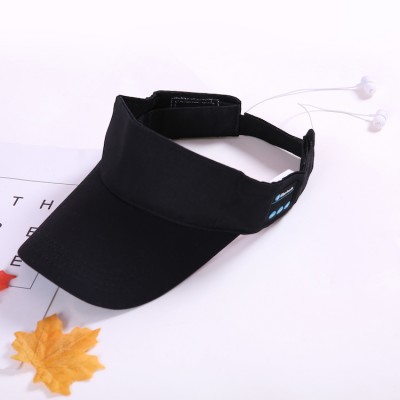 Fashion wireless blue tooth music cap, blue tooth stereo earphone hats, outdoor cricket sun cap for sports and travel