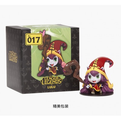 wholesale cheap #017 league of legends lol game pvc doll 10cm LULU league of legends figure